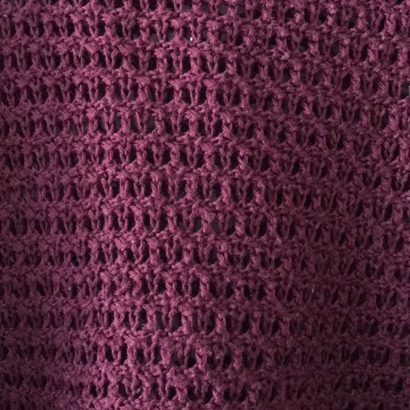 Maroon Knitted Sweater - Picture 2 of 3